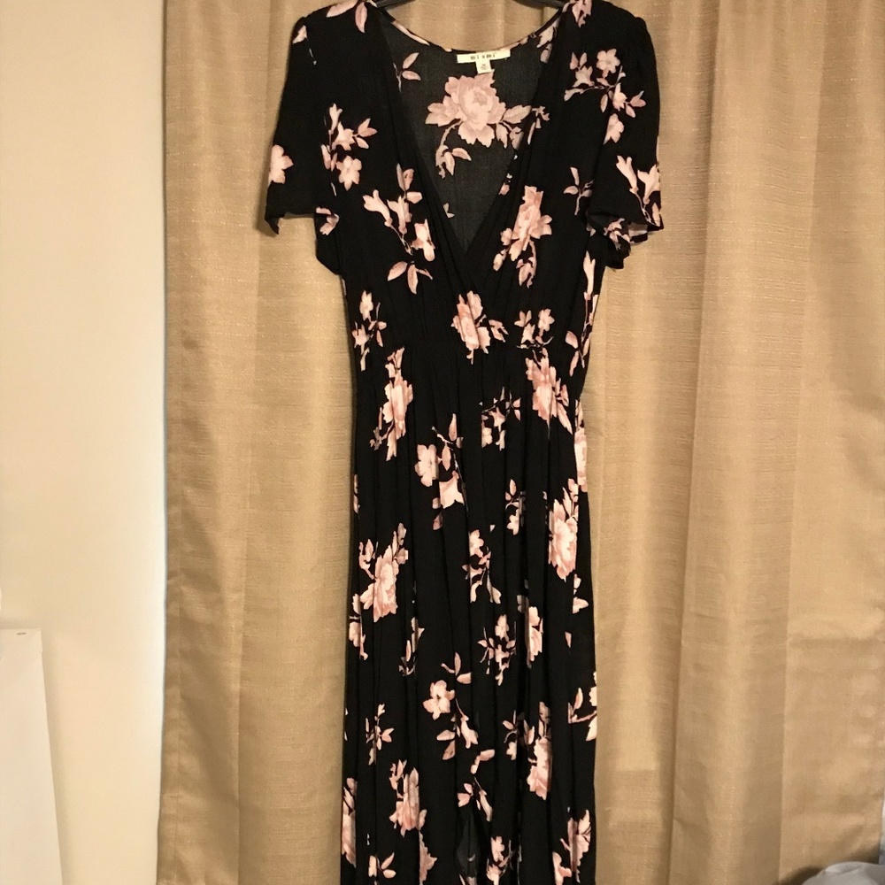 High Low Maxi Dress Romper
